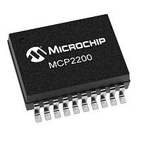 Microchip Technology MCP2200-I/SS Bridge, USB to UART USB-to-UART Protocol Converter w/ GPIO