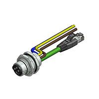 Amphenol CONEC 57-02369 Ethernet Cables / Networking Cables ENP-17-1-FSH2PST2PEDBU4-45S-RS8.33-0,5/0,5/G6/250/034