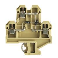 Weidmuller 0663960000 DIN Rail Terminal Blocks DK 4/32 2D A1