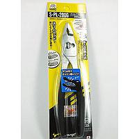 Tsunoda SPL-200G Slip Joint Pliers Slim-Type with PVC dipped handle (200mm)