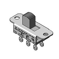 Switchcraft 46203LRX Locking SLIDE SWITCH RoHS