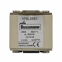 Eaton Bussmann 170L5551 High Speed Fuse 450A 660V 1BTN/50 AR