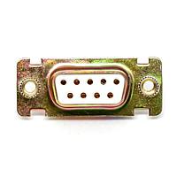 Cinch DEE9SV D-Sub Connectors - Standard Density DSUB 9F PCB RA E GF ZINC