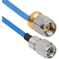 Amphenol SV Microwave MS292-085-MSLPSMA-180 RF Cable Assemblies 2.92mm STR M SMA Low Profile M 18"Cable