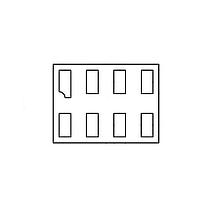 Diodes Incorporated 74LVCH2T45HK3-7 2-bit Dual-Supply Bus Transceiver Logic LVC 2G Translator X2-DFN1410-8 T&R 5K