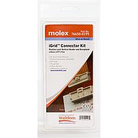 Molex 76650-0199 Connector Kit IGRID HDR KIT 10-18 CKT VERT