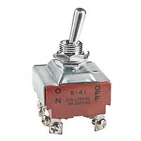 NKK Switches S41T Medium capacity standard size toggles 4PST ON-NONE-OFF SCREW LUG