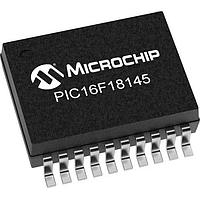 Microchip Technology PIC16F18145-E/SS MCU's 14KB Flash, 512B RAM, 128B EEPROM, 12b Diff. ADCC, 2x16-bit dual PWM