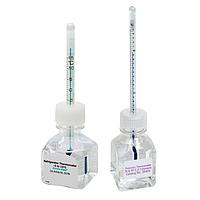 OMEGA GT-20717T Verification PFA Coated Liquid in Glass Thermometers (20 °C, White Back, ± 0.5 °C (± 0.9 °F), 5.3 in)