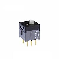 NKK Switches AS23AP Subminiature Slides DPDT ON-OFF-ON .098" STRAIGHT