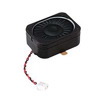 Same Sky (formerly CUI Devices) CES-403015-24PM-67 Speakers 40 x 15 mm, Enclosed, Rectangular Case, 2 W, 4 Ohm, Neodymium Magnet, PEI Cone