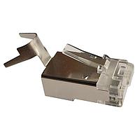 Adam Tech MTP-88-X-S-C8-A Strain Relief CAT8 PLUG, 8P8C, G/F PLATING, SO