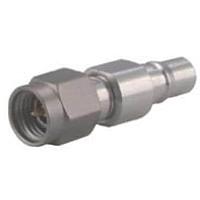 HUBER+SUHNER 33_PC35-QMA-50-1/199_NE RF Adapters - Between Series 3.5 mm plug(m) to QMA jack(f)