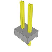 Samtec HFWJ-02-01-T-S Power to the Board .156" High-Temp Power Terminal Strip