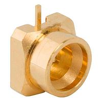 Amphenol RF 925-NM196J-51P RF Connectors / Coaxial Connectors SMPM Straight PCB Full Detent Jack Surface Mount 50 Ohm Non-Magnetic
