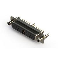 EDAC 628-21W1624-5TE Mixed Contact D-Sub Connectors Vertical Combo Dsub