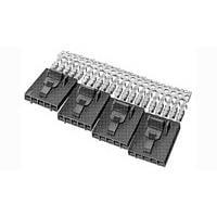 AMP Connectors - TE Connectivity 1-103958-3 Receptacle 8X3 MTE RCPT SR LATCH .100CL