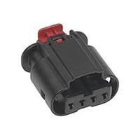 Molex 34900-4123 Crimp Housing 1.2MM SLD RCPT 4Ckt LTGY KEYD