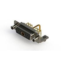 EDAC 630-11W1650-1TD Mixed Contact D-Sub Connectors Right-angle Power Combo D-Sub Connector