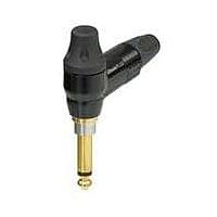 NEUTRIK NP2RX-ULTIMATE Phone Connectors 2POLE 1/4" PHONE PLG R/A GOLD CON BLK PLT