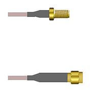 Amphenol Custom Cable Q-2V0680005096i RF Cable Assemblies SMA-SJ/SMA-SP G316 96I