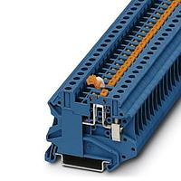 PHOENIX CONTACT 3046265 Knife Disconnect Terminal Block UT 4-MT-P/P BU