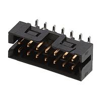 Molex 87832-1423 Shrouded 2mm MGrid Hdr Shrd S MT/Cap .76AuLF 14Ckt