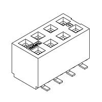 Molex 78788-1611 Socket 2mm DR MGrid VRec SMT w/Cap/Peg T&R 16Ck