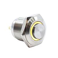 E-Switch PV6H240SS-351 Anti-Vandal 0-2A 48VDC Off (On) 16mm Stnlss High