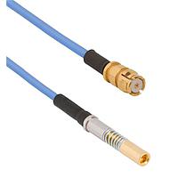 Amphenol SV Microwave FSSMP-047-S16DSMPS-060 RF Cable Assemblies SMP Straight F SMPS (Size 16) 6"Cable