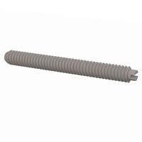 Essentra Components 010256S075 Set Screw Set Screw, Slotted Head, #2-56 Thread, 3/4 Lg