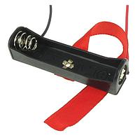 Eagle Plastic Devices 12BH410-R-GR Battery Clip 1 AAA LDS W/RIBBON