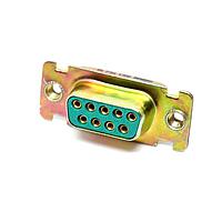 Cinch DEME9S Receptacle DSUB 9F SOD E GF ZINC