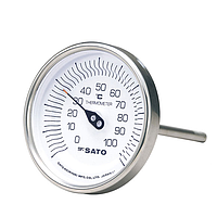 skSATO BM-T-90S Bimetal Thermometer (0~200°C; 200mm)