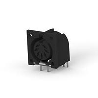 AMP Connectors - TE Connectivity 5786165-1 Connectors CIRC DIN RCPT ASY W/GRND CLIP