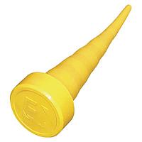 Essentra Components HSPMEDIUM Conduit Fittings & Accessories Medium Hose Service Plug:Rubber Yellow