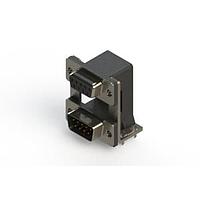 EDAC 664-009-264-030 Dual Port D-Sub Connectors Right-angle Dual Port D-Sub Connector
