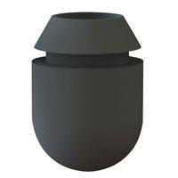 Essentra Components GRF45050A Push Fit GROMMET FOOT:PVC BLACK