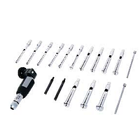 INSIZE 2421-1D4 Split Type Dial Bore Gage Set (0.95mm-1.55mm, 5)