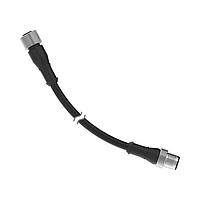Banner Engineering BC-M12F5-M12M5-22-0.16M Sensor Cables / Actuator Cables Cordset: Double Ended M12; 5-pin Straight Female A-Code; 5-pin Straight Male A-Code Connectors; 0.16 m (0.52 ft) Black PVC Jacket; Nickel-Plated Brass Coupling Nuts