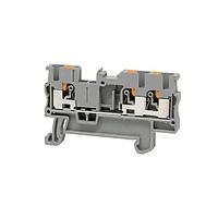 Same Sky (formerly CUI Devices) TBDR-09-25-GY DIN Rail Terminal Block Terminal Block, Din Rail, 2.5mm Pitch, Grey