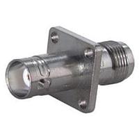 HUBER+SUHNER 37_BNC-TNC-50-1/133_UE RF Adapters - Between Series BNC jack(f) to TNC jack(f) flange
