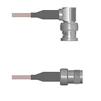 Amphenol Custom Cable Q-0F04N000H012i RF Cable Assemblies BNC-RP/TNC-SJ G142 12I