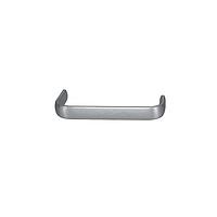 Bud Industries H-9183-B Handles 4.56" Mounting Center Handle, Andonized Aluminum
