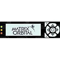 Matrix Orbital BGK19264A-BK-USB-FGW LCD Graphic Displays 192x64 Blk Txt Gry/Wht B/G REV 2