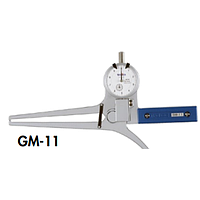 TECLOCK GM-11 External Dial Caliper Gauge (0~50mm/0.1mm)