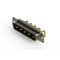 EDAC 629-5W5-240-1N1 Mixed Contact D-Sub Connectors Right-angle Power Combo D-Sub Connector