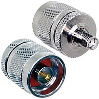 Linx Technologies - TE Connectivity ADP-SMAF-NM RF Adapters - Between Series SMA Jack to N Plug Adapter
