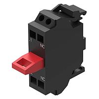 EAO 45-312.2Z40 Switch Contact Blocks / Switch Kits Switching element base mounting spring-type terminal 1NC silver