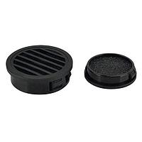 Heyco 4959 Filter Insert Louvered Plug FILP 1500 BLACK UP TO .125
